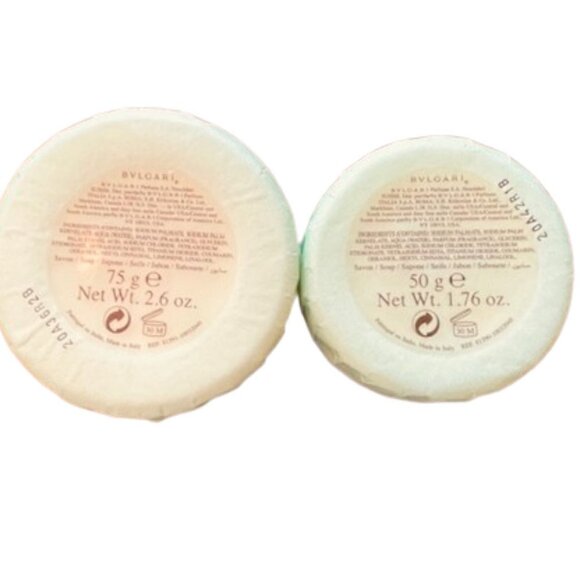 BVLGARI Bulgari  EAU PARFUMEE AU THE VERT Green Tea SOAP (2) - Picture 2 of 2